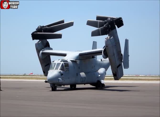Video :The Boeing-Bell V-22 Osprey is a helicopter-like aircraft